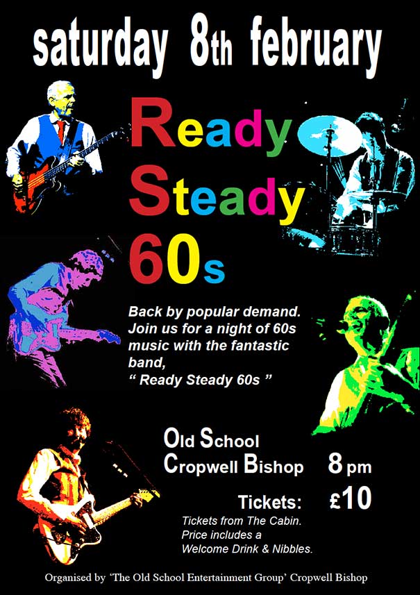 Ready Steady 60s poster