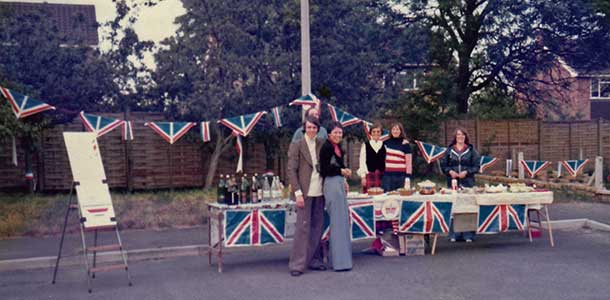 Hall Drive Street Party 1977