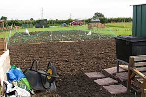Allotment site on 30th June 2010