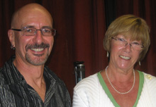 Ian Cooke and Judy Thomas