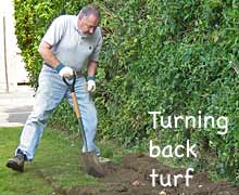 Turning turf