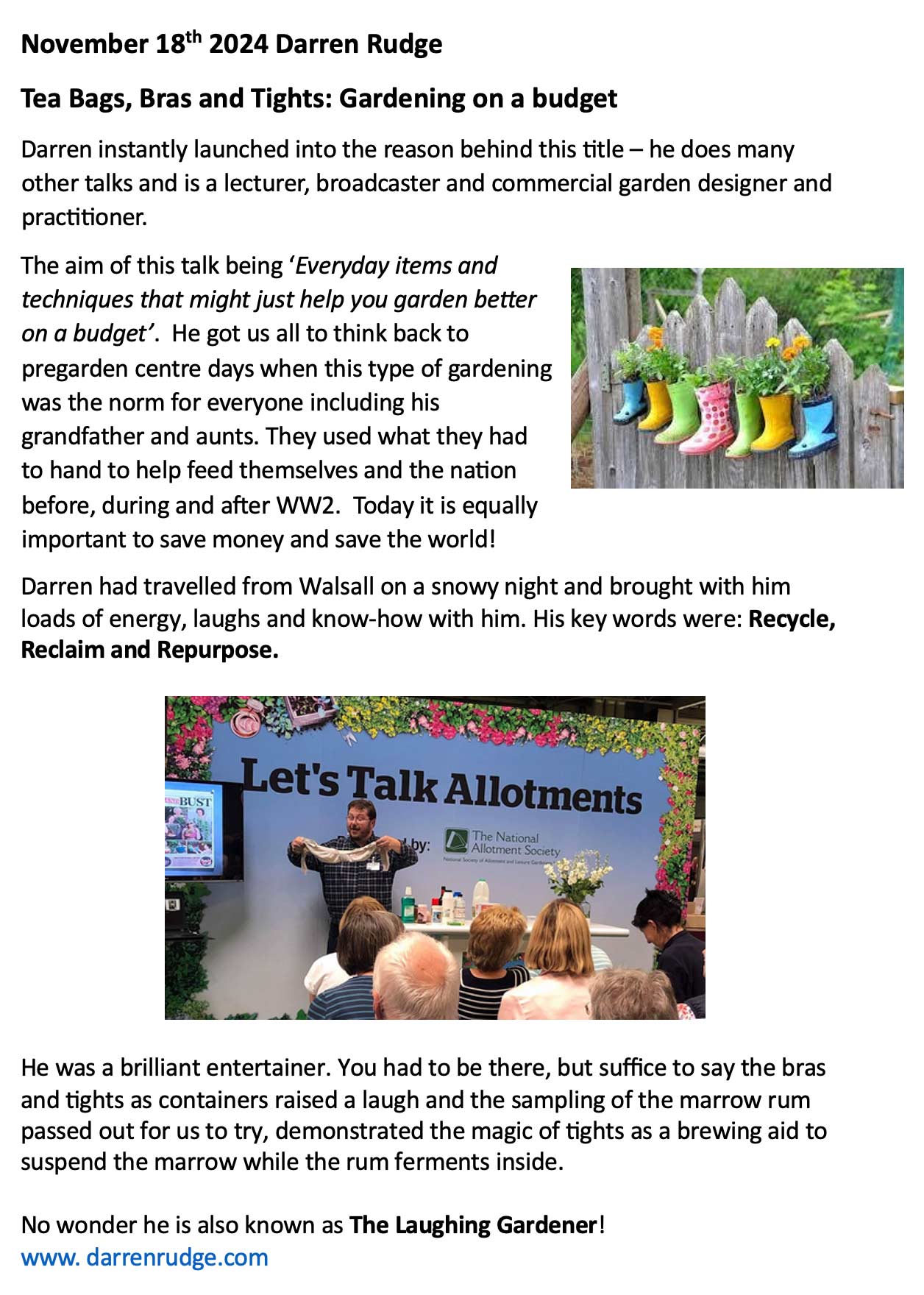 Monthly News