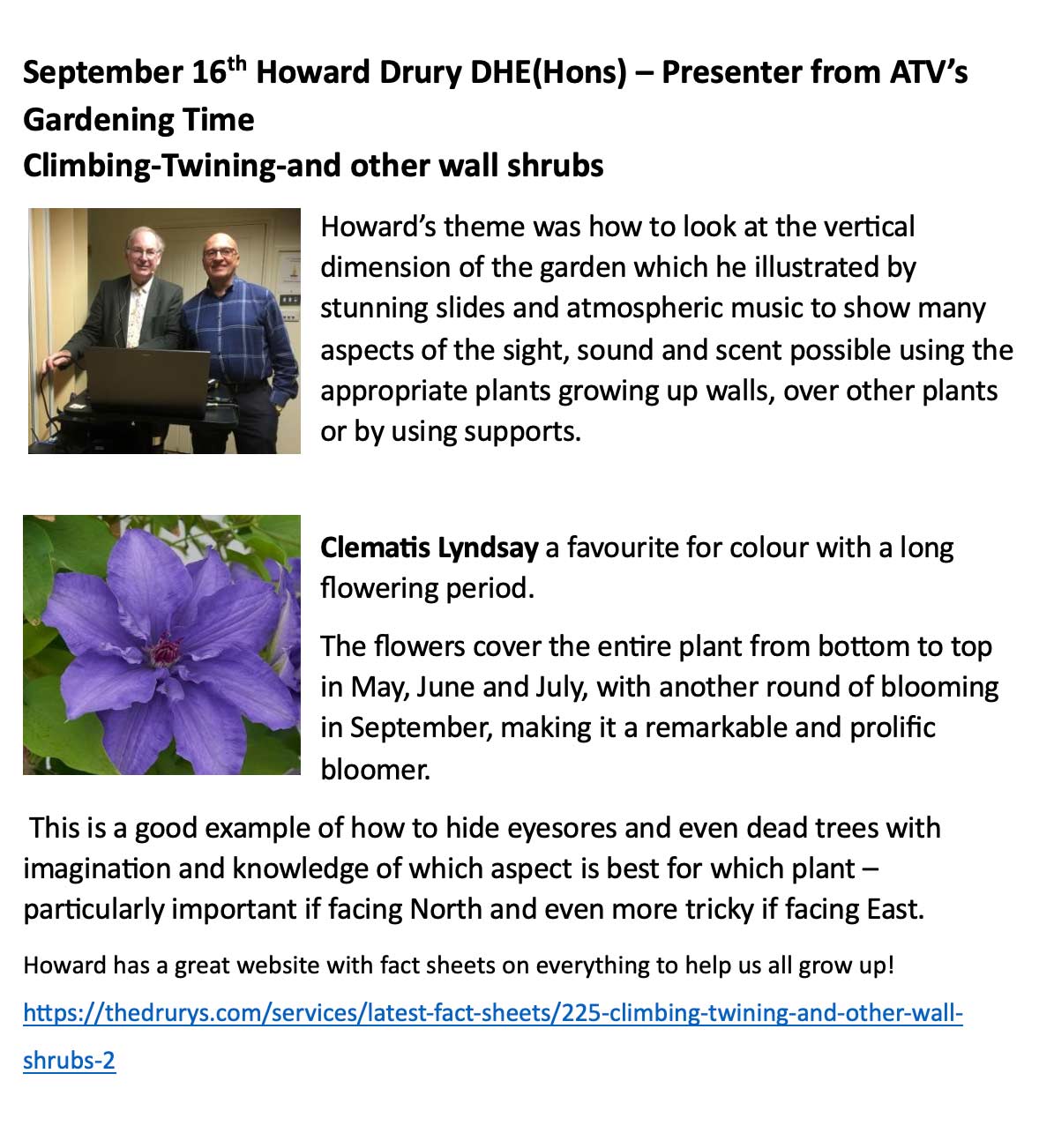 Monthly News