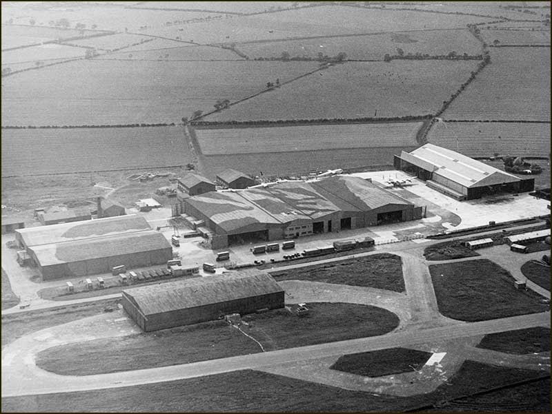 Langar Airfield in 1947