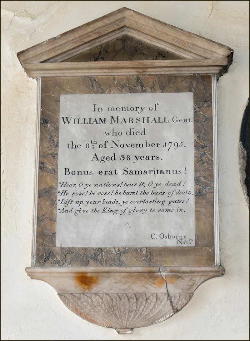 William Marshall tablet