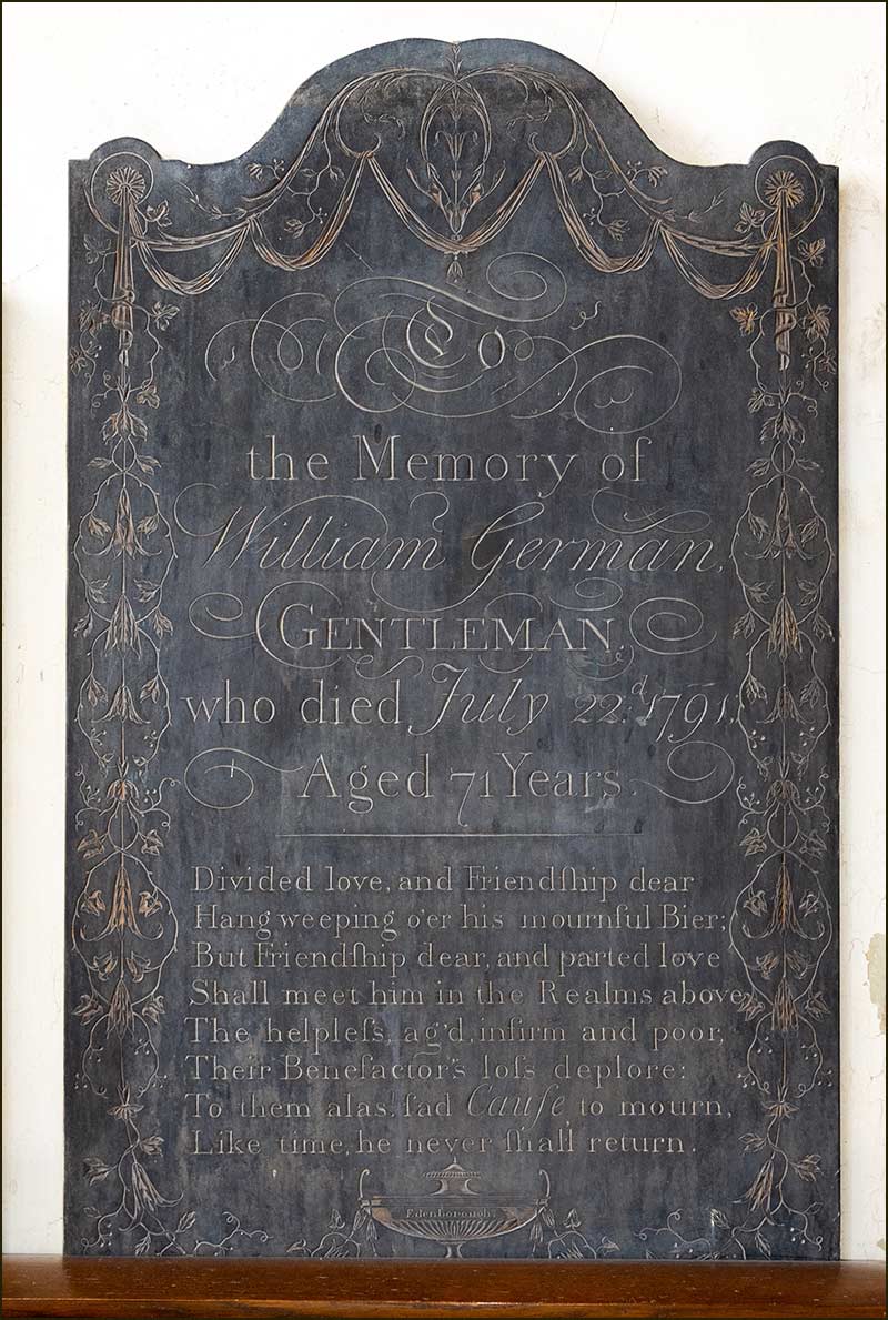 William German headstone