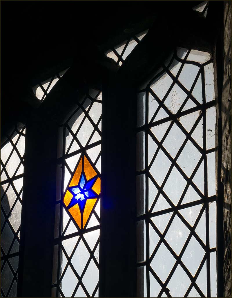 Eclipse at St Giles in 2015: window