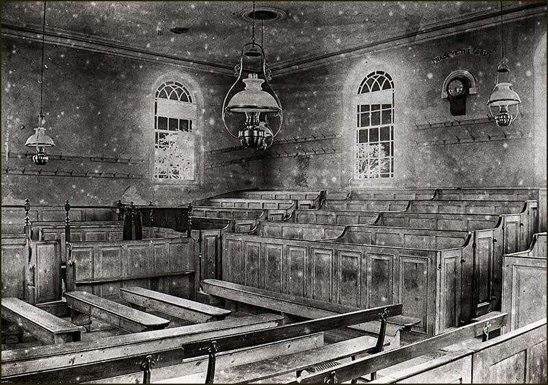 Inside the Chapel in 1880s