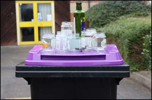Glass Bin