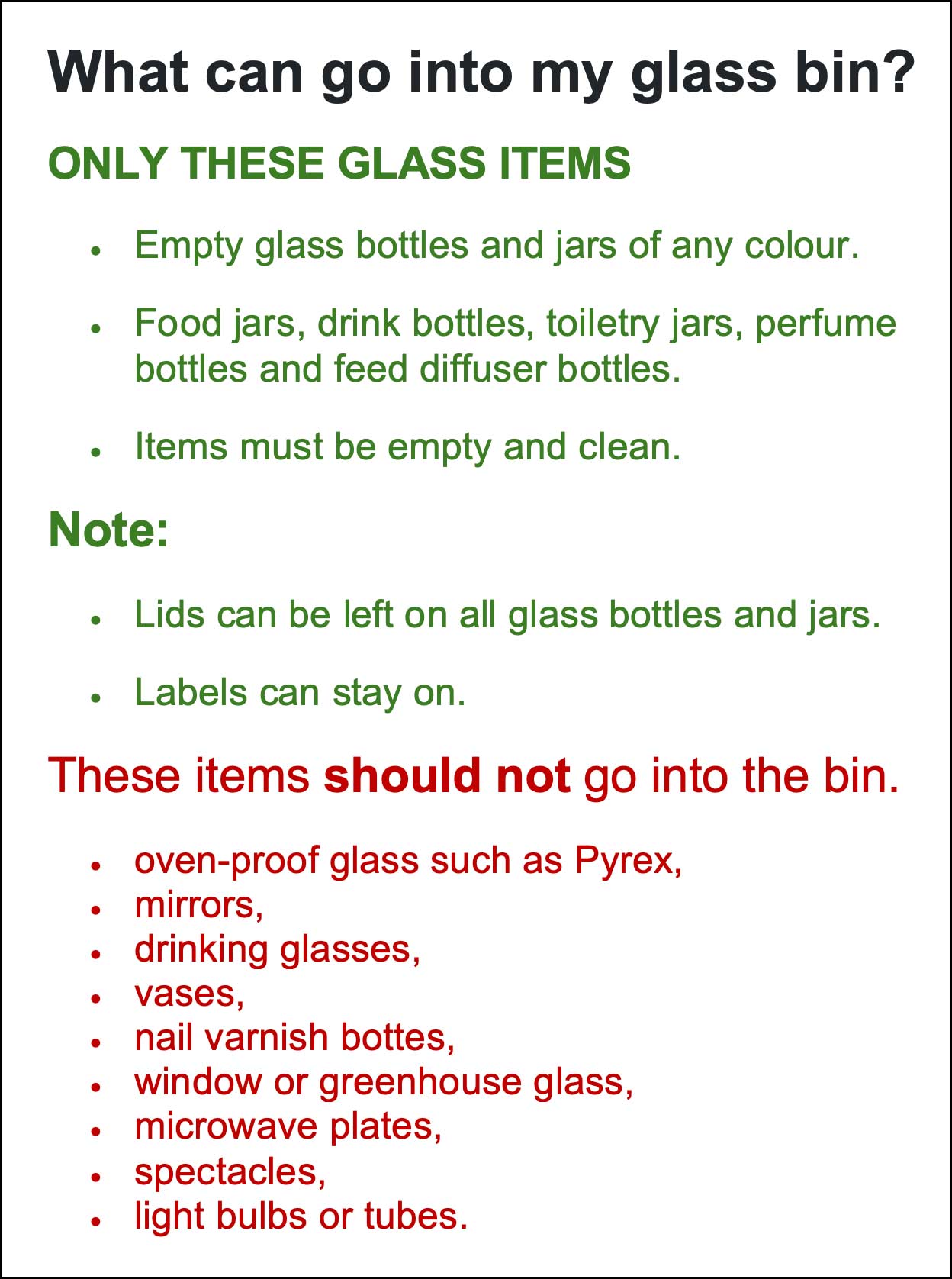 glass bin